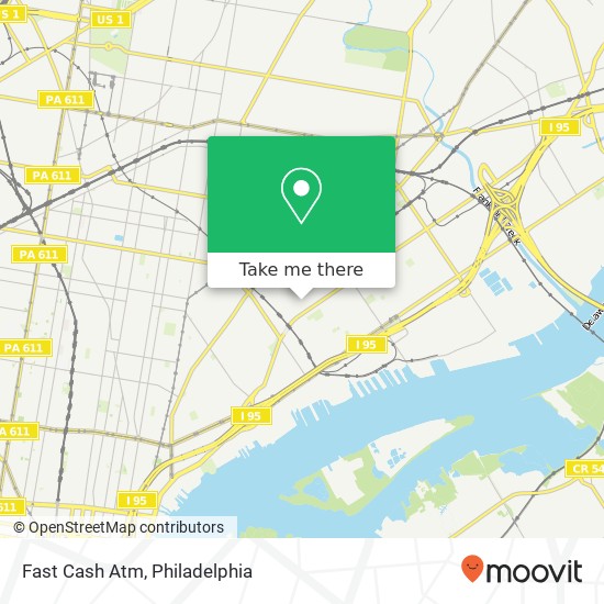 Fast Cash Atm map