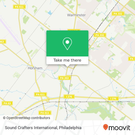 Mapa de Sound Crafters International