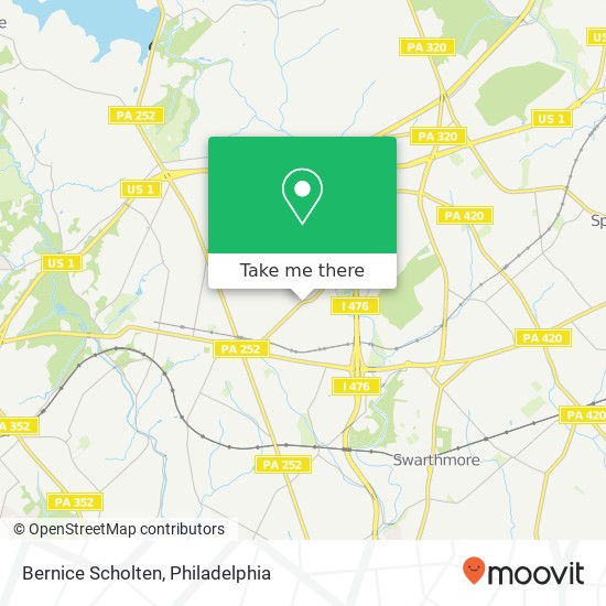 Mapa de Bernice Scholten