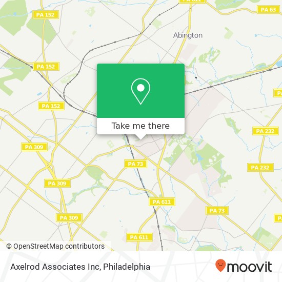 Axelrod Associates Inc map