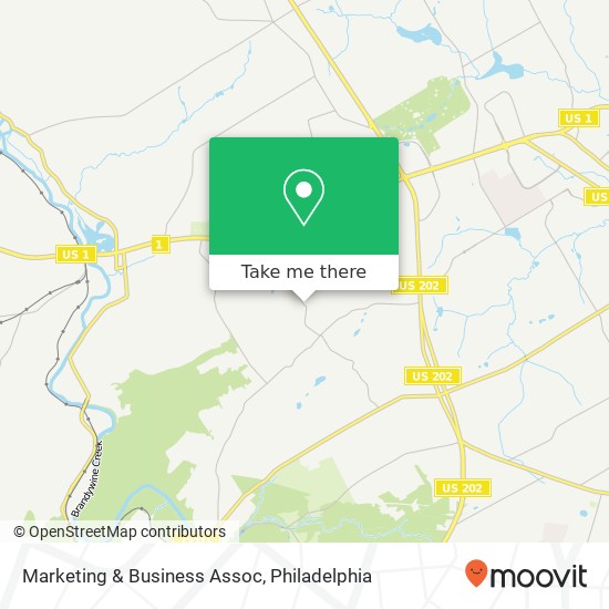 Marketing & Business Assoc map