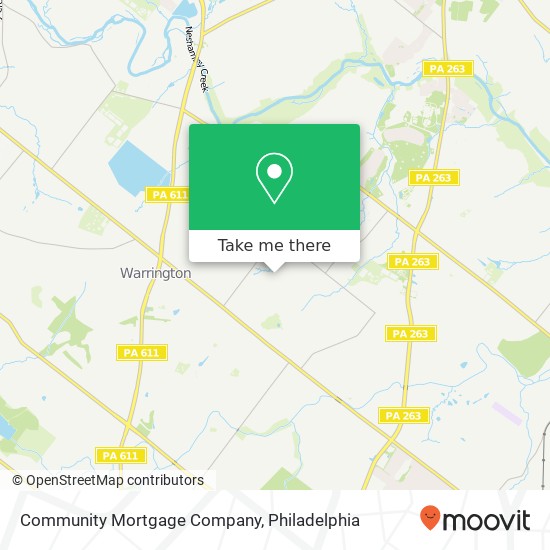 Community Mortgage Company map
