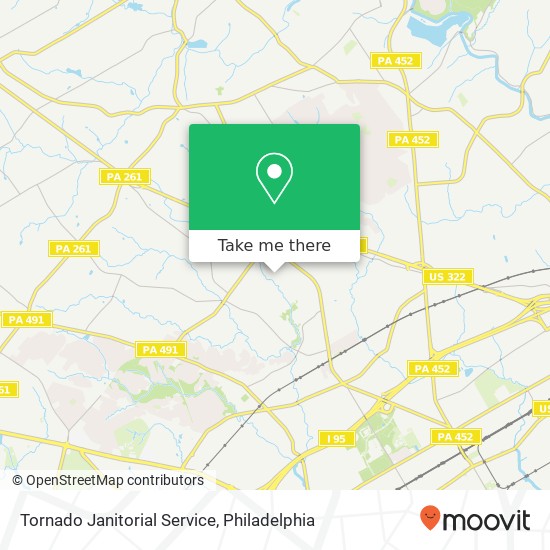 Mapa de Tornado Janitorial Service