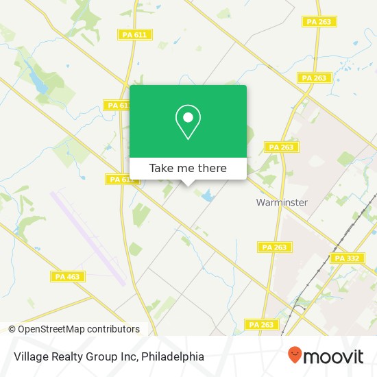 Mapa de Village Realty Group Inc