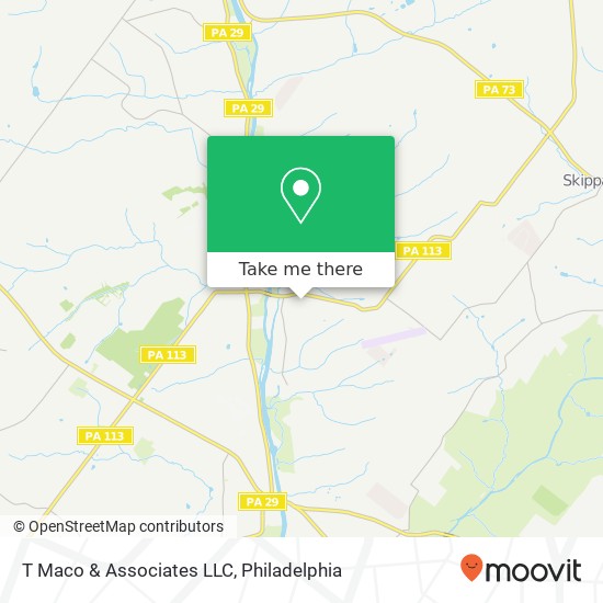 T Maco & Associates LLC map