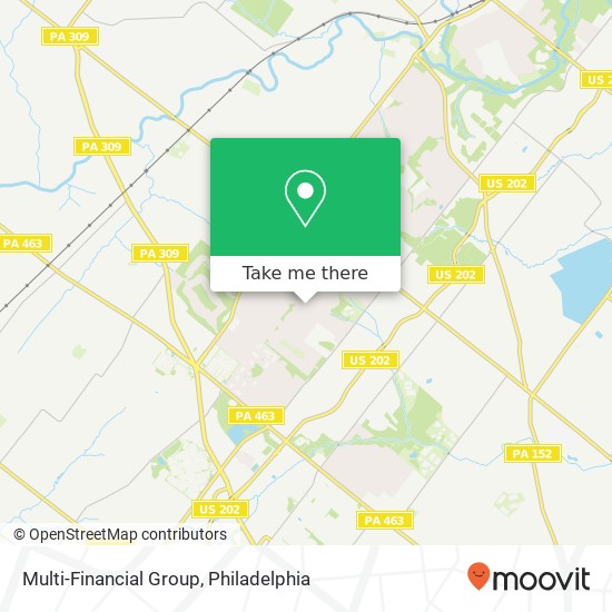 Multi-Financial Group map