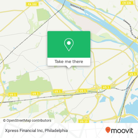 Xpress Financial Inc map