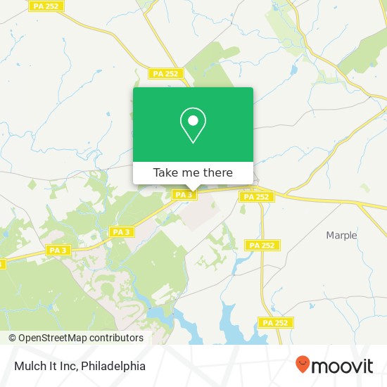 Mapa de Mulch It Inc