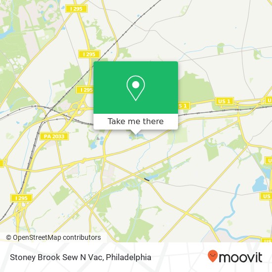 Mapa de Stoney Brook Sew N Vac