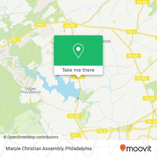 Mapa de Marple Christian Assembly