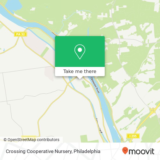 Crossing Cooperative Nursery map