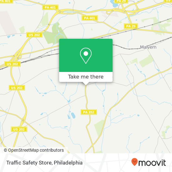 Mapa de Traffic Safety Store