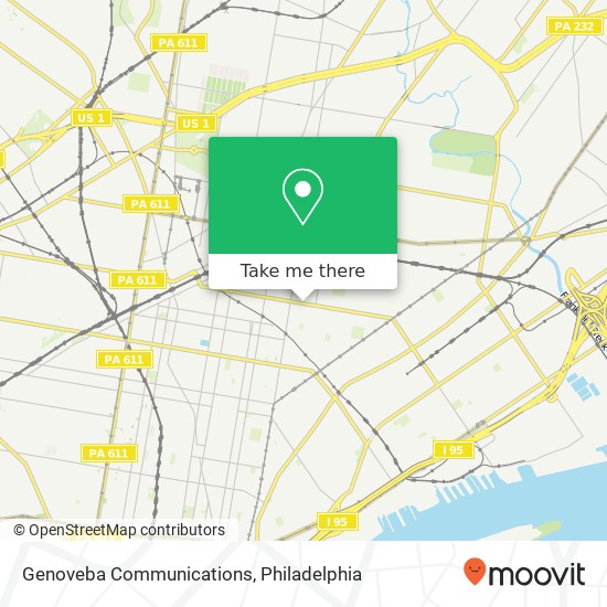 Genoveba Communications map