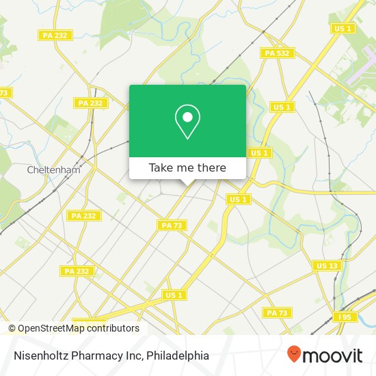Nisenholtz Pharmacy Inc map