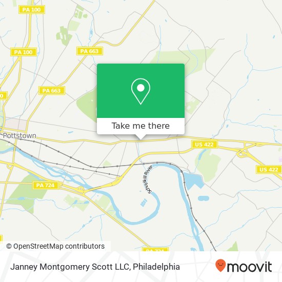Mapa de Janney Montgomery Scott LLC