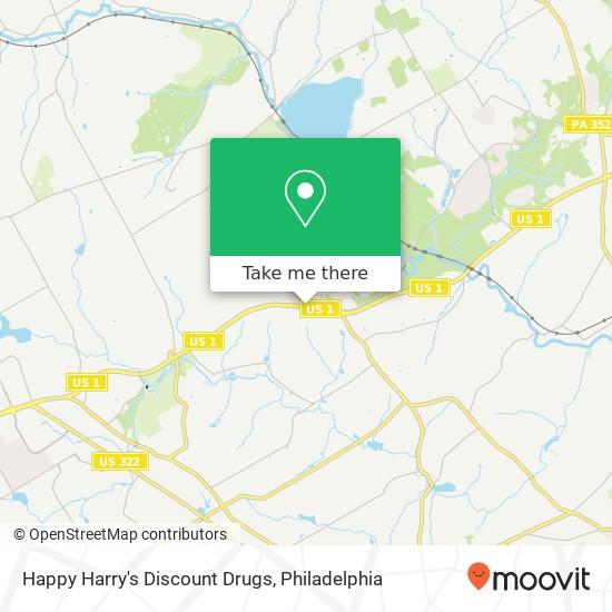 Happy Harry's Discount Drugs map