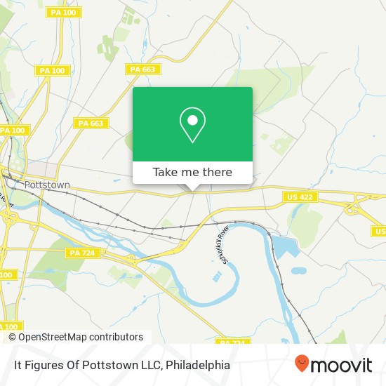 Mapa de It Figures Of Pottstown LLC