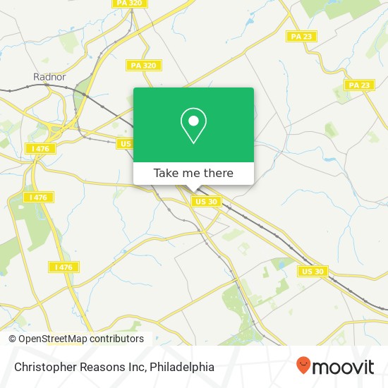 Mapa de Christopher Reasons Inc