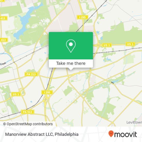Manorview Abstract LLC map