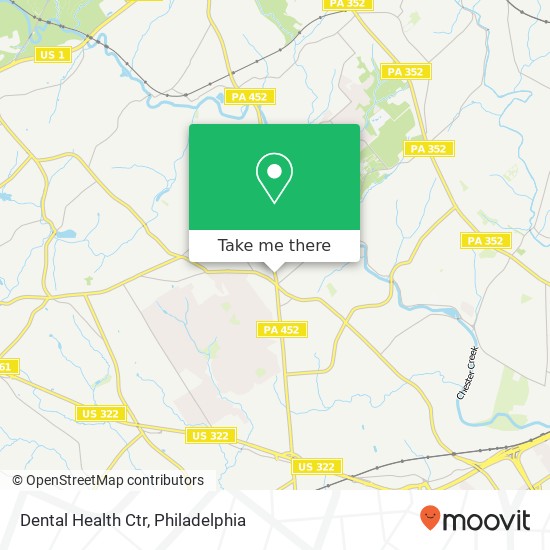 Mapa de Dental Health Ctr