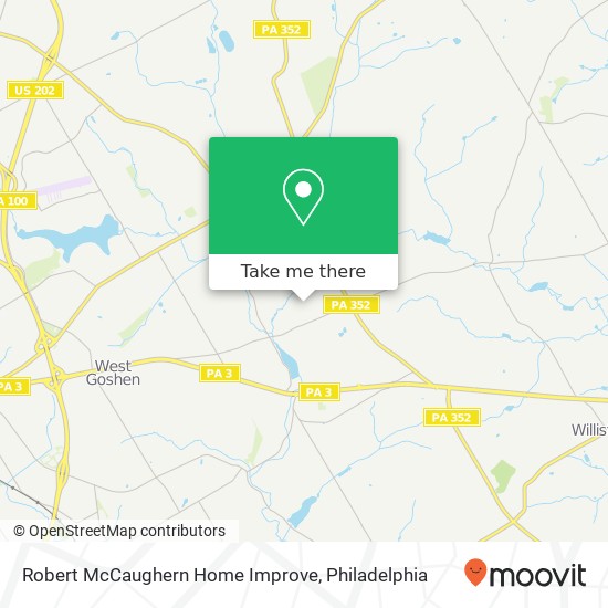 Robert McCaughern Home Improve map