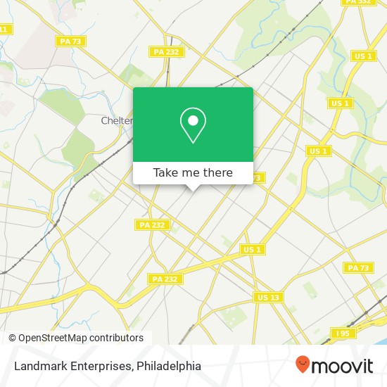 Landmark Enterprises map