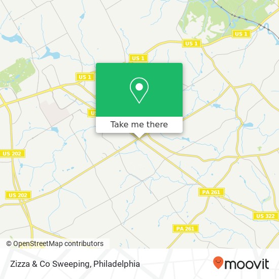 Zizza & Co Sweeping map