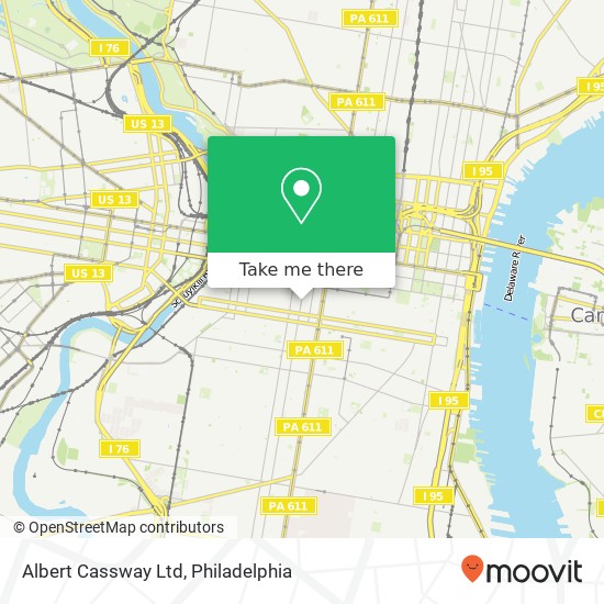 Albert Cassway Ltd map