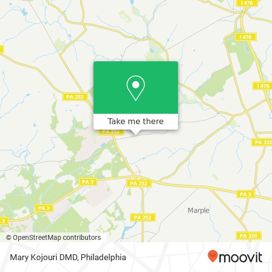 Mary Kojouri DMD map