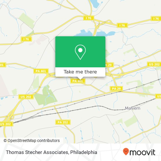 Thomas Stecher Associates map
