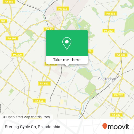 Sterling Cycle Co map