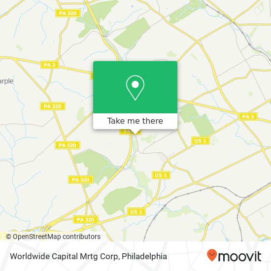 Mapa de Worldwide Capital Mrtg Corp