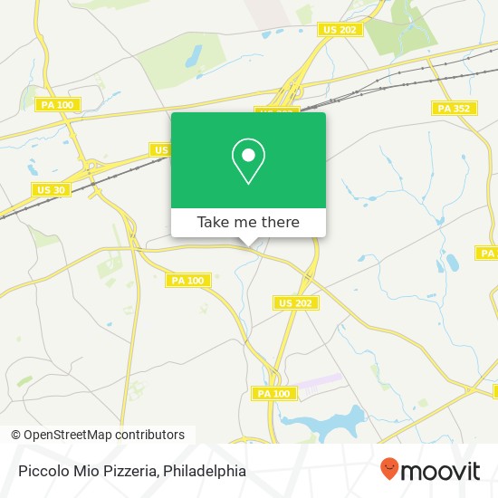 Mapa de Piccolo Mio Pizzeria