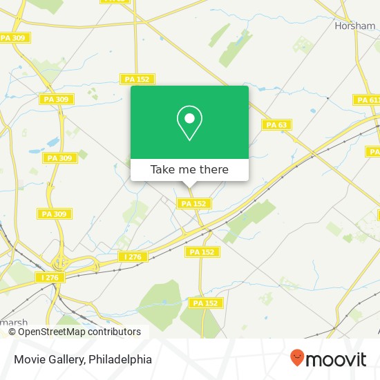 Mapa de Movie Gallery