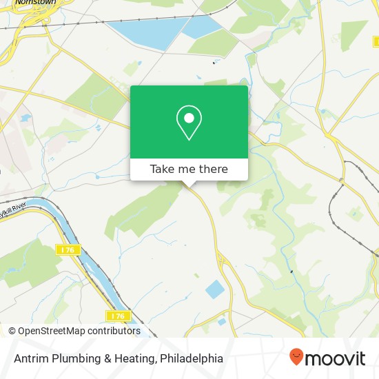 Mapa de Antrim Plumbing & Heating