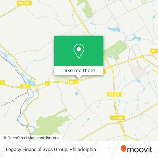 Legacy Financial Svcs Group map