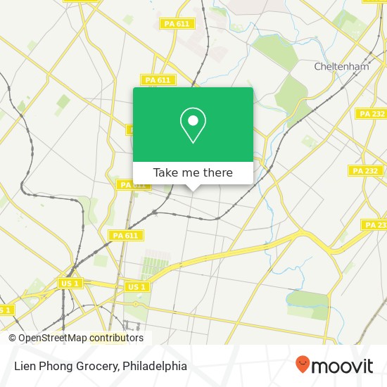 Lien Phong Grocery map