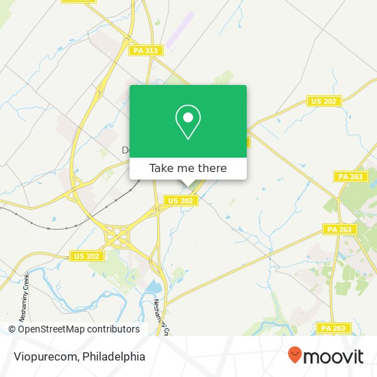 Viopurecom map