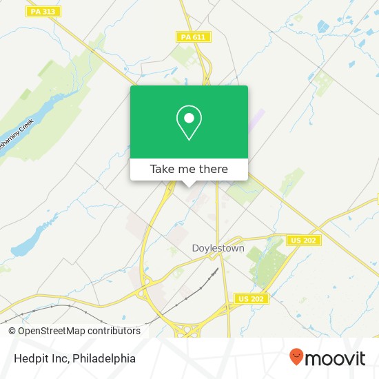 Hedpit Inc map