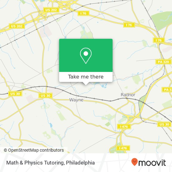 Mapa de Math & Physics Tutoring