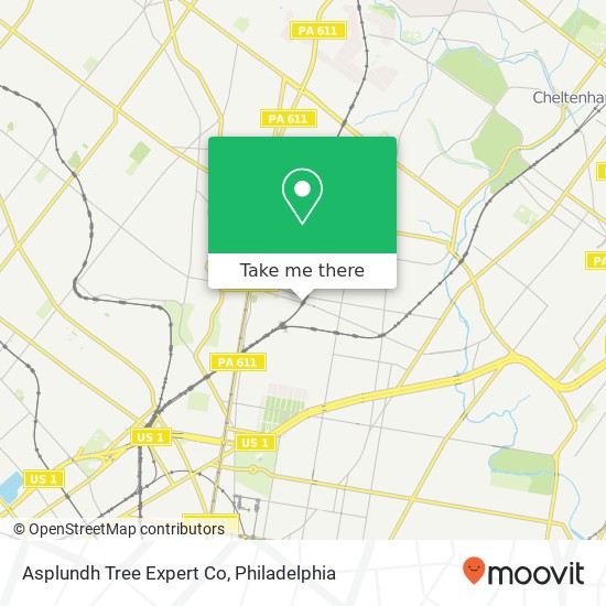 Asplundh Tree Expert Co map