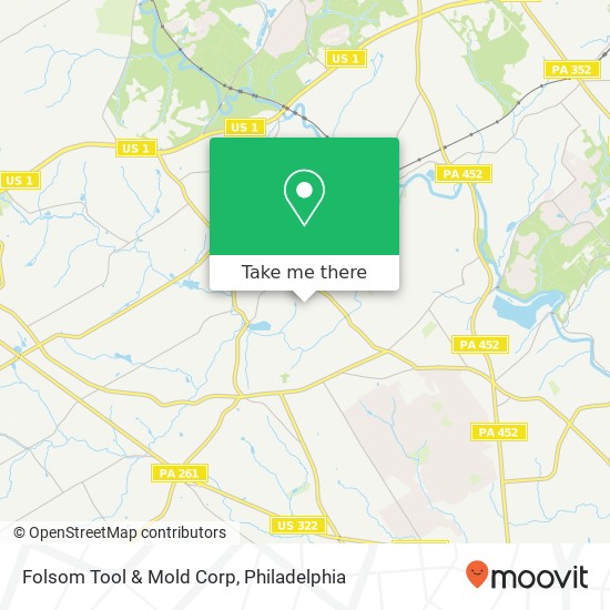 Folsom Tool & Mold Corp map