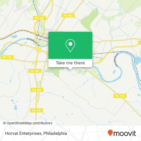 Horvat Enterprises map