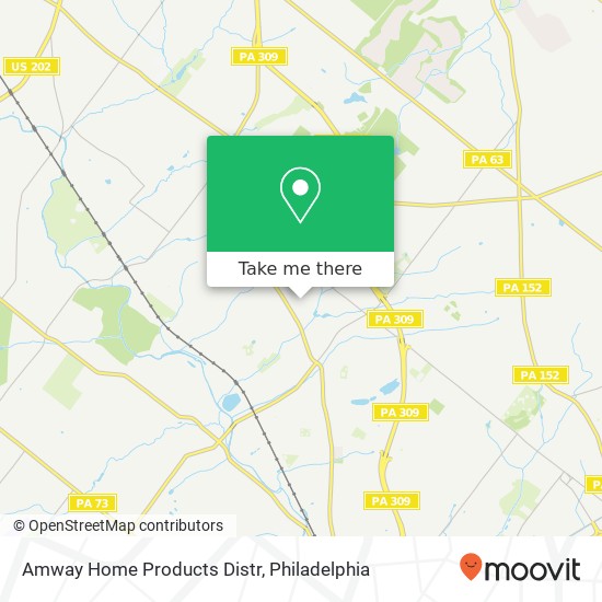 Amway Home Products Distr map