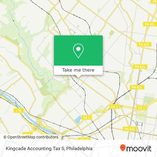 Kingcade Accounting Tax S map