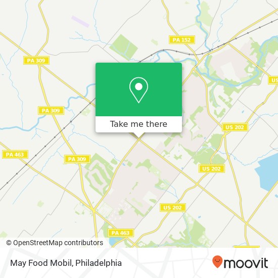 Mapa de May Food Mobil