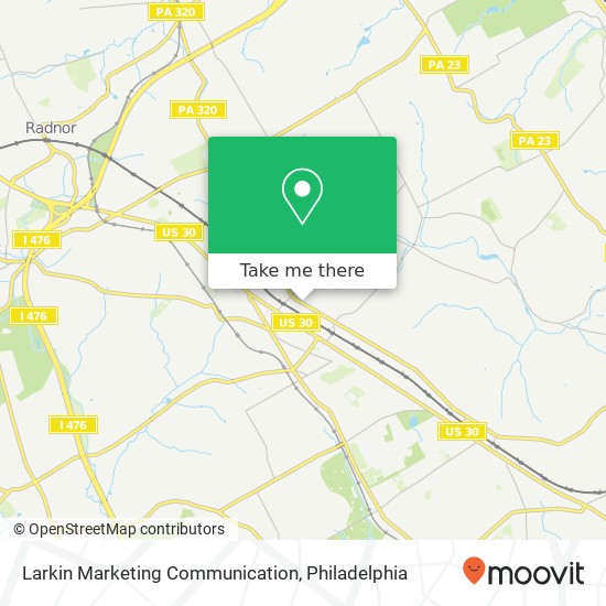 Larkin Marketing Communication map