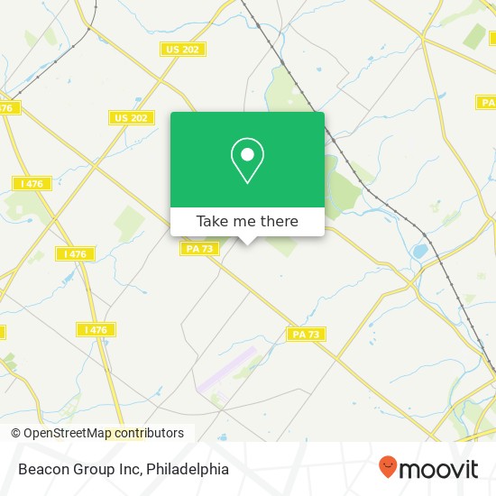 Beacon Group Inc map