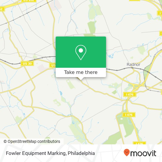 Fowler Equipment Marking map