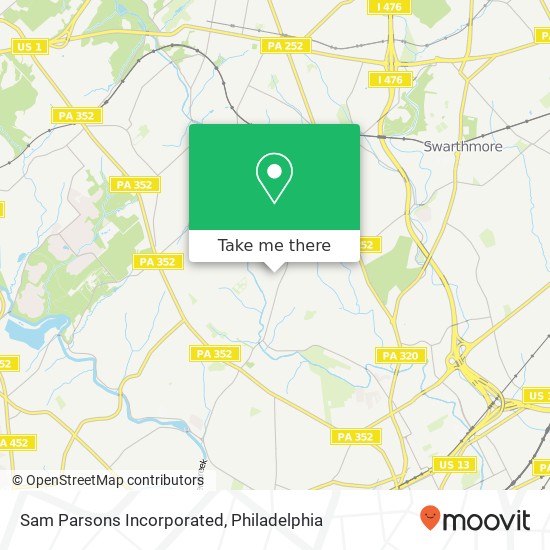 Mapa de Sam Parsons Incorporated